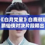 《白月梵星》白鹿敖瑞鹏仙侠对决片段释出，特效团队揭秘幕后故事